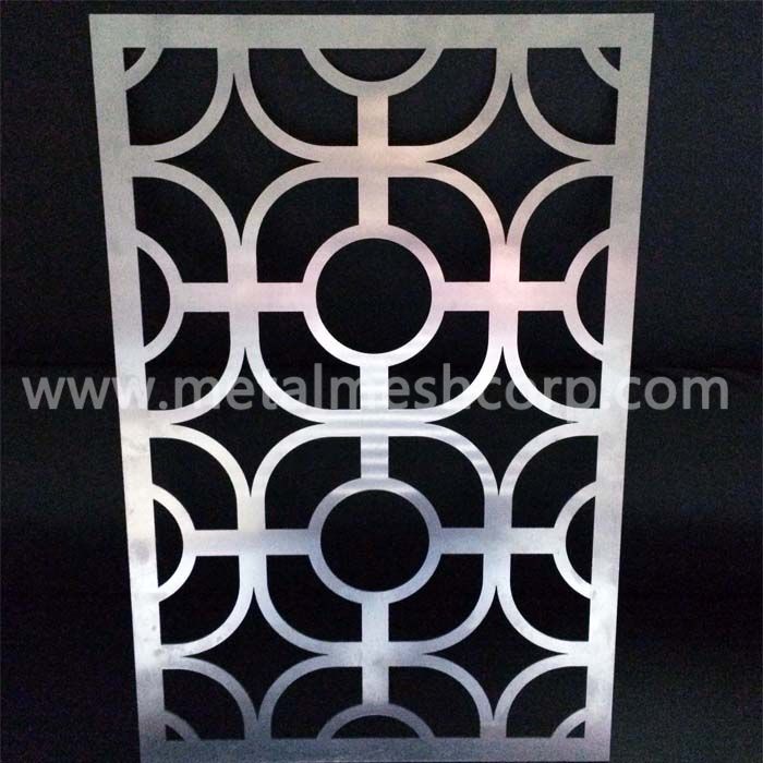 Laser Cut Aluminum Panels, Decorative Laser Cut Screens, Round Pattern ...