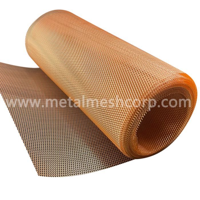 Expanded Brass Mesh